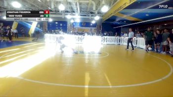 132 lbs Champ. Round 1 - Reid Yakes, Tampa Bay Tigers vs Jonathan Figueroa, Mount Dora High School