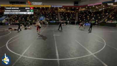 150 lbs Champ. Round 1 - Zander Youngblut, Don Bosco vs Chase Nobiling, Antioch