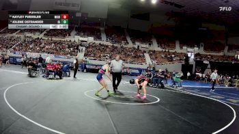 107-D2 Champ. Round 1 - Jolene Ostrander, Coolidge High School vs Kayley Fuessler, McClintock