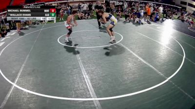 157 lbs 3rd Place Match - Michael Rummel, Montana vs Wallace Evans, Alaska