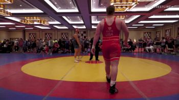 125 kg Semifinal - Ryan Higgins, Massachusetts vs Lewis Fernandes, SPAR/TMWC