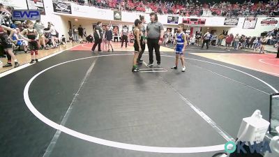 70-73 lbs Consi Of 4 - Greyson Dixon, Pryor Tigers vs Arcangel Sandoval, Prairie Grove Youth Wrestling