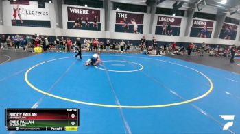 100 lbs Round 1 - Brody Pallan, 3F Wrestling vs Cade Pallan, 3F Wrestling