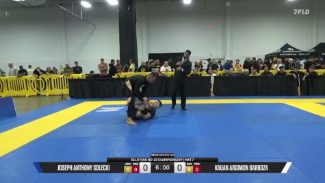 Kauan Argimon Barboza vs Joseph Anthony Solecki 2026 Pan IBJJF Jiu-Jitsu No-Gi Championship