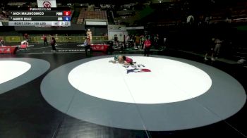 150 lbs 1st Place Match - Jack Malinconico, Poway Wrestling vs James Ruiz, Arete Wrestling Academy