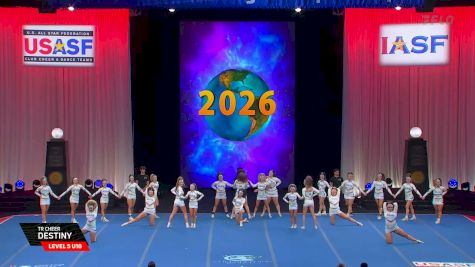 TR Cheer - Destiny [2026 L5 U18 Semis] 2026 The Cheerleading Worlds