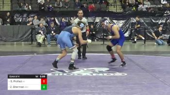 141 lbs Consolation - Salvatore Profaci, American vs Zach Sherman, North Carolina
