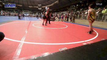 90 lbs Semifinal - Jett Holland, Tiger Trained Wrestling vs Logan Kaiser, Pin-King All Stars