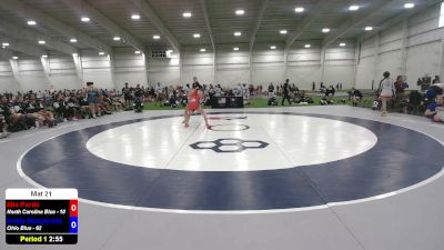 95 lbs Mia Pardo, North Carolina Blue vs Kenly Muzykoski, Ohio Blue