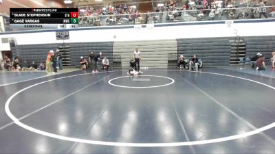 45 lbs Semifinal - Slade Stephenson, Small Town Grims vs Gage Vargas, Middleton Wrestling Club