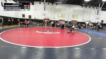 150 lbs Consi Of 8 #1 - Jacob Rubenstein, Greenwich vs Luciano Tumminello, Ridgefield