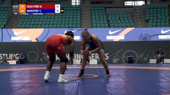 76 kg - Dymond Guilford, USA vs Yelena Makoyed, USA
