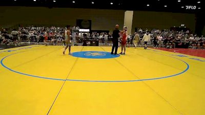 126 lbs Cons. Rd Of 16 - Paxton Friesland, Leopard Wrestling Club vs Adam Daniels, Paris Wrestling Club