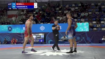 97 kg Repechage - Ibrahim Benekli, Turkiye vs Nikolaos Karavanos, Greece