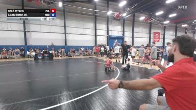 80 lbs Joey Myers, Pennsylvania Blue vs Adam Husk Jr., Wisconsin