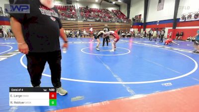 140 lbs Consi Of 4 - Elizabeth Large, Owasso vs Riley Roblyer, Broken Arrow