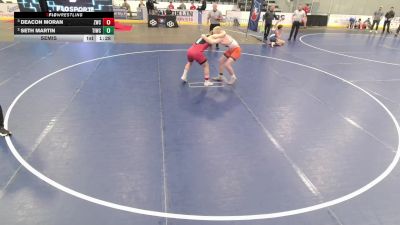 Junior Boys - 190 lbs Semis - Deacon Moran, Zumwalt Wrestling Club vs Seth Martin, Team Idaho Wrestling Club