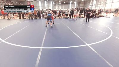 165 lbs Quarters - Finn Devine, NWWC vs Cyrus Faussete-Sadri, Askeo International Mat Club