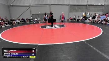 105 lbs Round 2 (8 Team) - Molly Spader, Kansas vs Eyvori Jacquez, Colorado