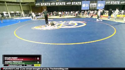 84 lbs Semifinal - Darien Prescott, Scrap Yard Garage Wrestling vs Kyler Parry, Mt Spokane Wrestling Club