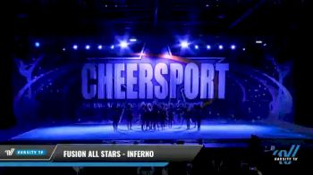 Fusion All Stars - Inferno [2021 L6 Senior - Small Day 1] 2021 CHEERSPORT National Cheerleading Championship
