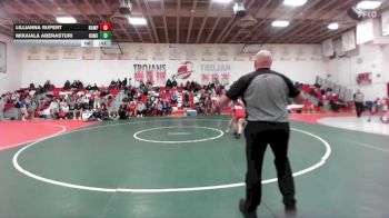 110 lbs Cons. Semi - Mikaiala Aberasturi, Homedale vs Lillianna Rupert, Nampa