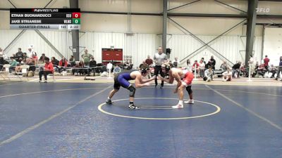 133 lbs Quarterfinal - Ethan Buonanducci, Bridgewater vs Jake Strianese, Williams