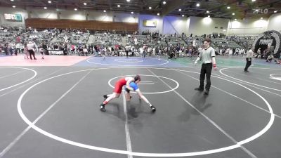 78 lbs Quarterfinal - Riley Nelson, Yerington Lions WC vs Jacob Bowman, Anderson Attack