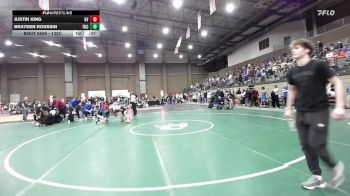 132C Cons. Semi - Justin King, Grain Valley vs Brayden Roussin, Francis Howell Central