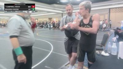 113 lbs Consi Of 8 #1 - Campbell Mack, MAW Wrestling Academy vs Braiden Foster, No Team