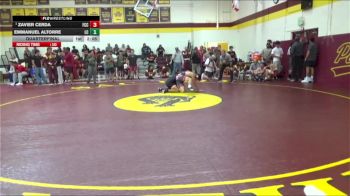 141 lbs Quarterfinal - Zavier Cerda, Fresno City College vs Emmanuel Altorre, Lassen College