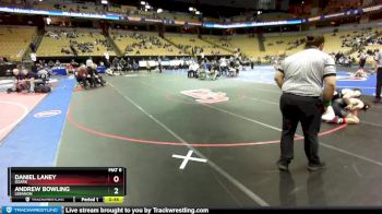 144 Class 4 lbs Cons. Round 2 - Andrew Bowling, Lebanon vs Daniel Laney, Ozark