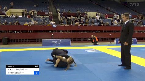 Kristine Ann Campbell vs Tehillah Marie Blair 2024 Pan IBJJF Jiu-Jitsu No-Gi Championship