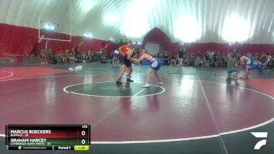 175 lbs Round 4 (16 Team) - Graham Harcey, Cambridge-Isanti White vs Marcus Boeckers, Buffalo