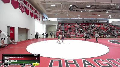 165 lbs Champ. Round 1 - Kevin Regan, Brockport vs Nicholas D`Erasmo, Hunter