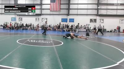 126 lbs 1 - Quinton Smith, SLY FOX WRESTLING CLUB vs Bret Bednarczyk, HANOVER HAWKEYE