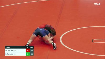 155 lbs Final - Meghan Werbrich, OH (W) vs Leyna Rumpler, PA (W)