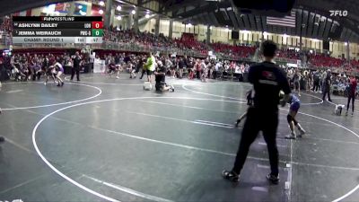 107 lbs Champ. Round 1 - Jemma Weirauch, Plattsmouth Wrestling Club - Girls vs Ashlynn Dailey, League Of Heroes