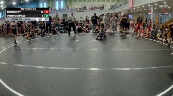 52-56 lbs Quarterfinal - Tucker Fry, Chapmanville vs Jared Morales, Eagle Empire