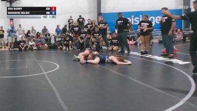 66 lbs Rr Rnd 5 - Eva Barry, Cordoba Trained - W vs Madison Helms, Wyoming Seminary - W