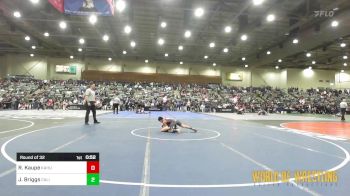 100 lbs Round Of 32 - Radyk Kaupe, Kahuku Wresting Club vs Jessiah Briggs, California Grapplers