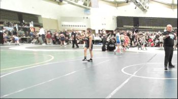 85 lbs Rr Rnd 7 - Michael Pagan, All I See Is Gold Academy Stars - ESC vs Travis Butenewicz, Wrecking Crew Wrestling Academy - ESC