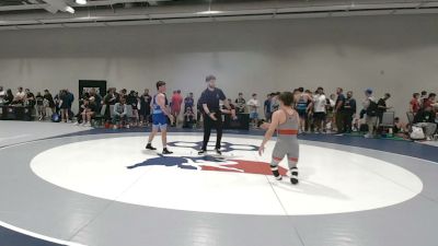 57 kg Champ. Rd Of 128 - Sammie Cyrus, Dubois Rams Wrestling Club vs Zane Donley, Beaver Wrestling Club