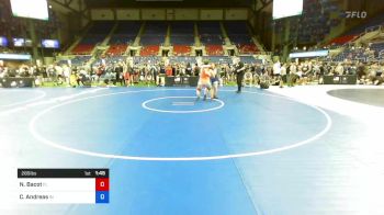 285 lbs Rnd Of 64 - Nicolas Bacot, Florida vs Carson Andreas, Indiana