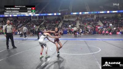 70 lbs Champ. Round 1 - Devyn Gugler, Olathe Raptor vs MaKinley Connor, Silver Lake