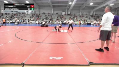 152 lbs Rr Rnd 2 - Colyn Finley, Mat Warriors vs Derek Worstell, Division-1 Potentially Dangerous