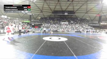 Boys 4A 150 lbs Champ. Round 2 - Tyler Hawkins, Eastmont vs Roman Castillo, Eisenhower
