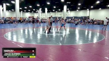 132 lbs Round 5 (10 Team) - Jordan Blomberg, Celtic Wrestling Club vs Kason Dill, Dayton Bandits