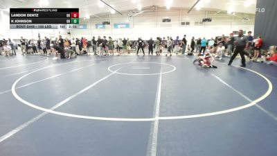 108 lbs Consi Of 4 - Landon Dentz, OH vs K Johnson, OH