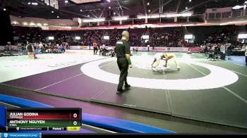 120 lbs Quarterfinal - Anthony Nguyen, O`Dea vs Julian Godina, Toppenish